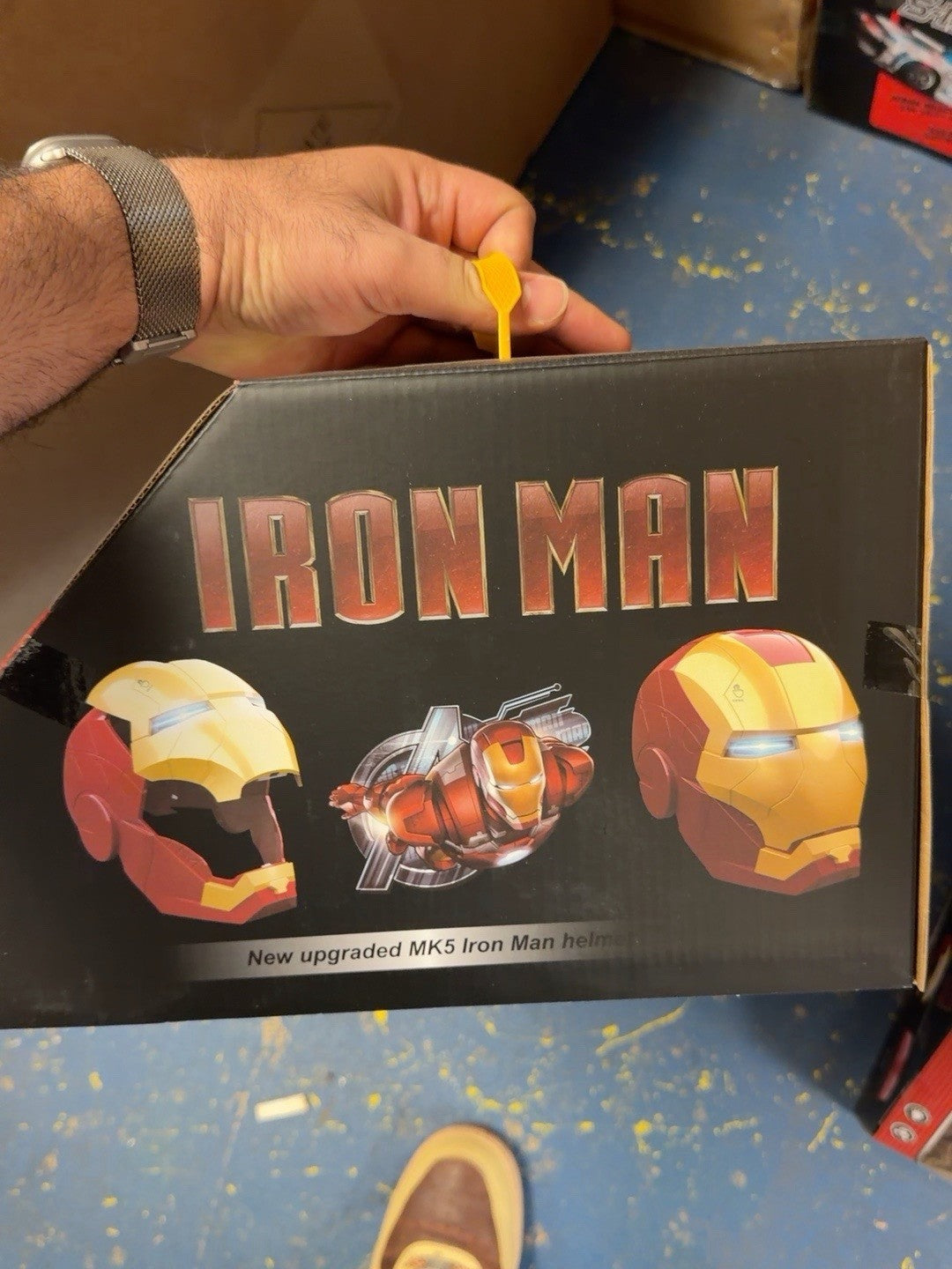 Iron Man Electronic Helmet by Hasbro 1:1 Scale Prop Replica