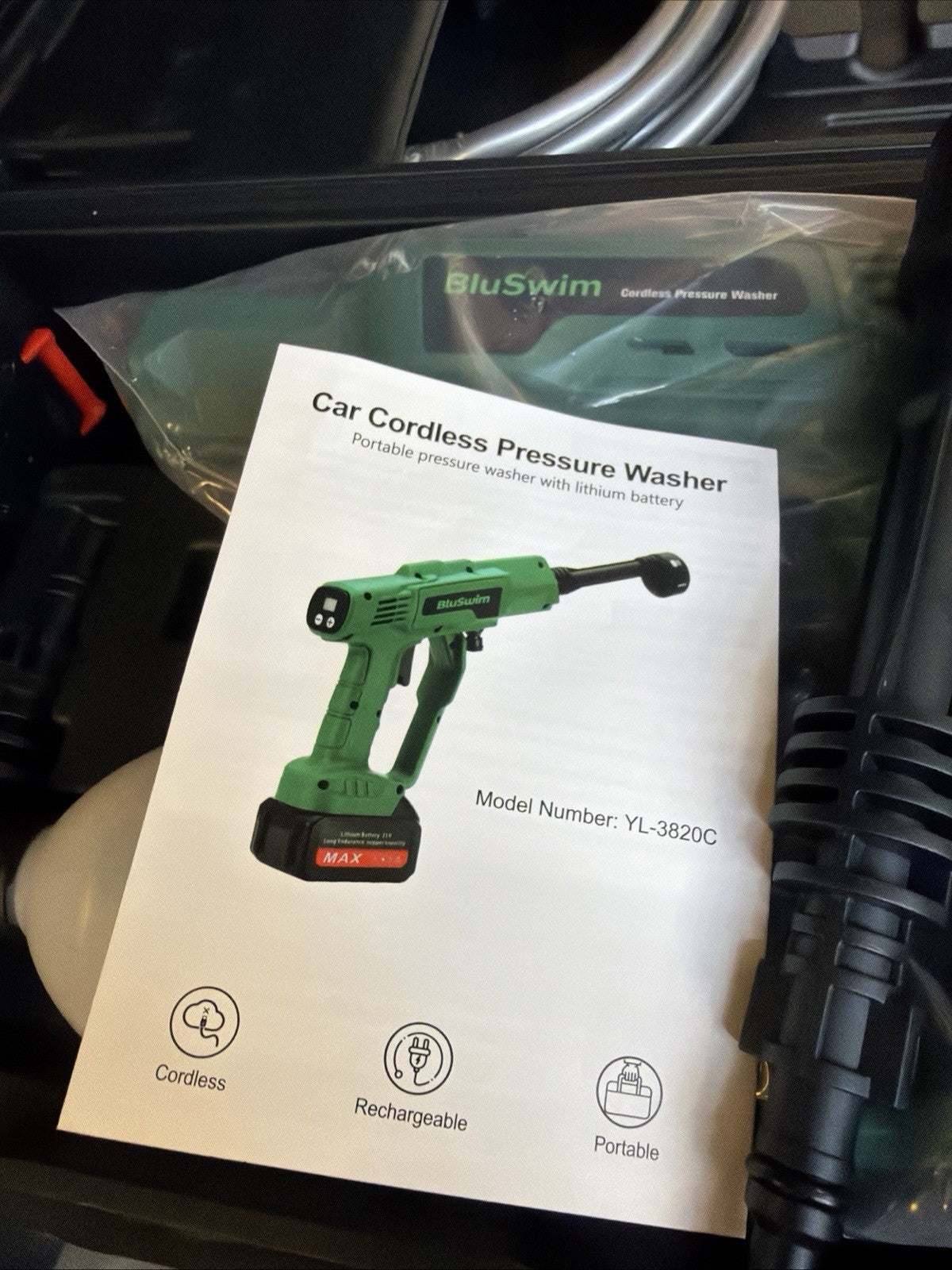 Cordless Pressure Washer For Car
