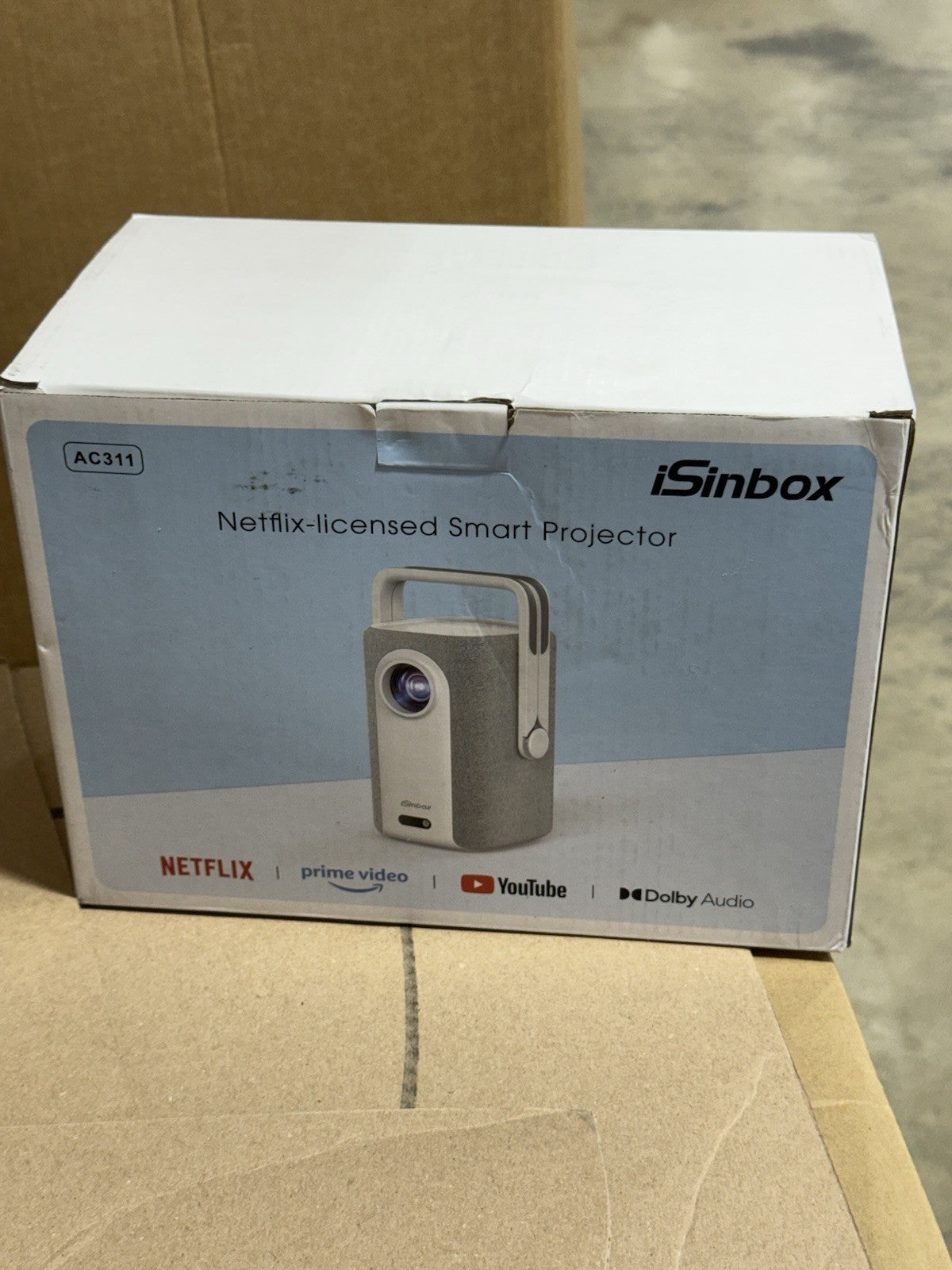 isinbox projector Ac311 Netflix Licensed Smart Projector