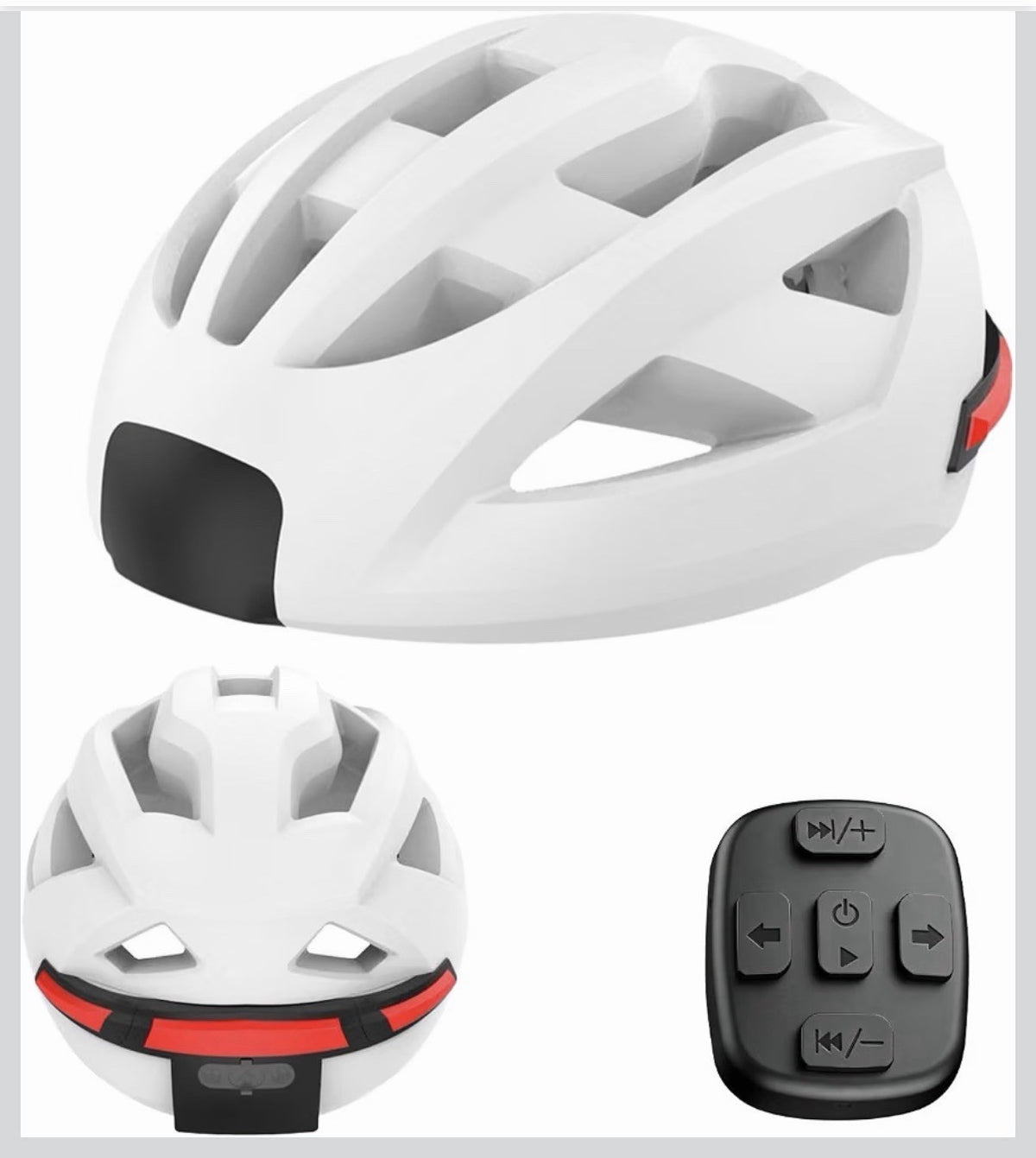 Smart E-Bike Helmet with Bluetooth 5.4 Stereo Sound & Turn Signal Lights