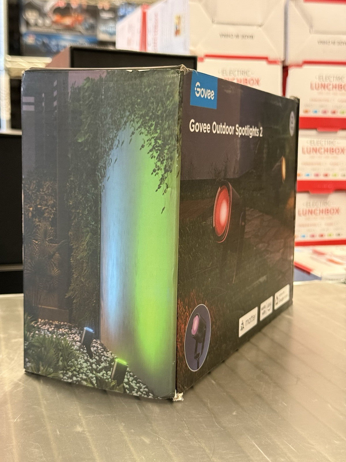 Govee Outdoor Spotlights 2 (2-Pack) – RGBIC Smart Landscape Lights w/ App