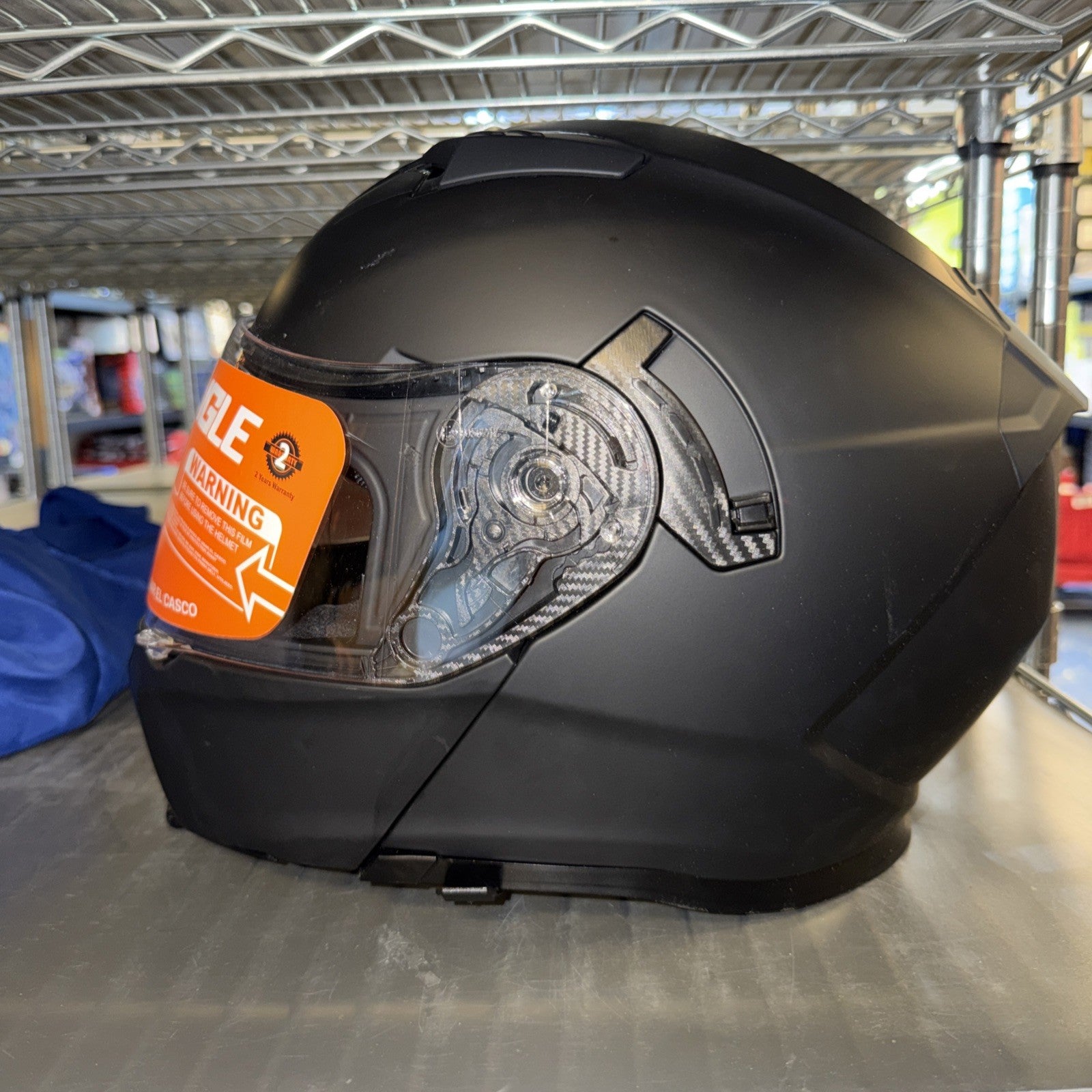 TRIANGLE Motorcycle Modular Full Face Helmet, TFF15    XL