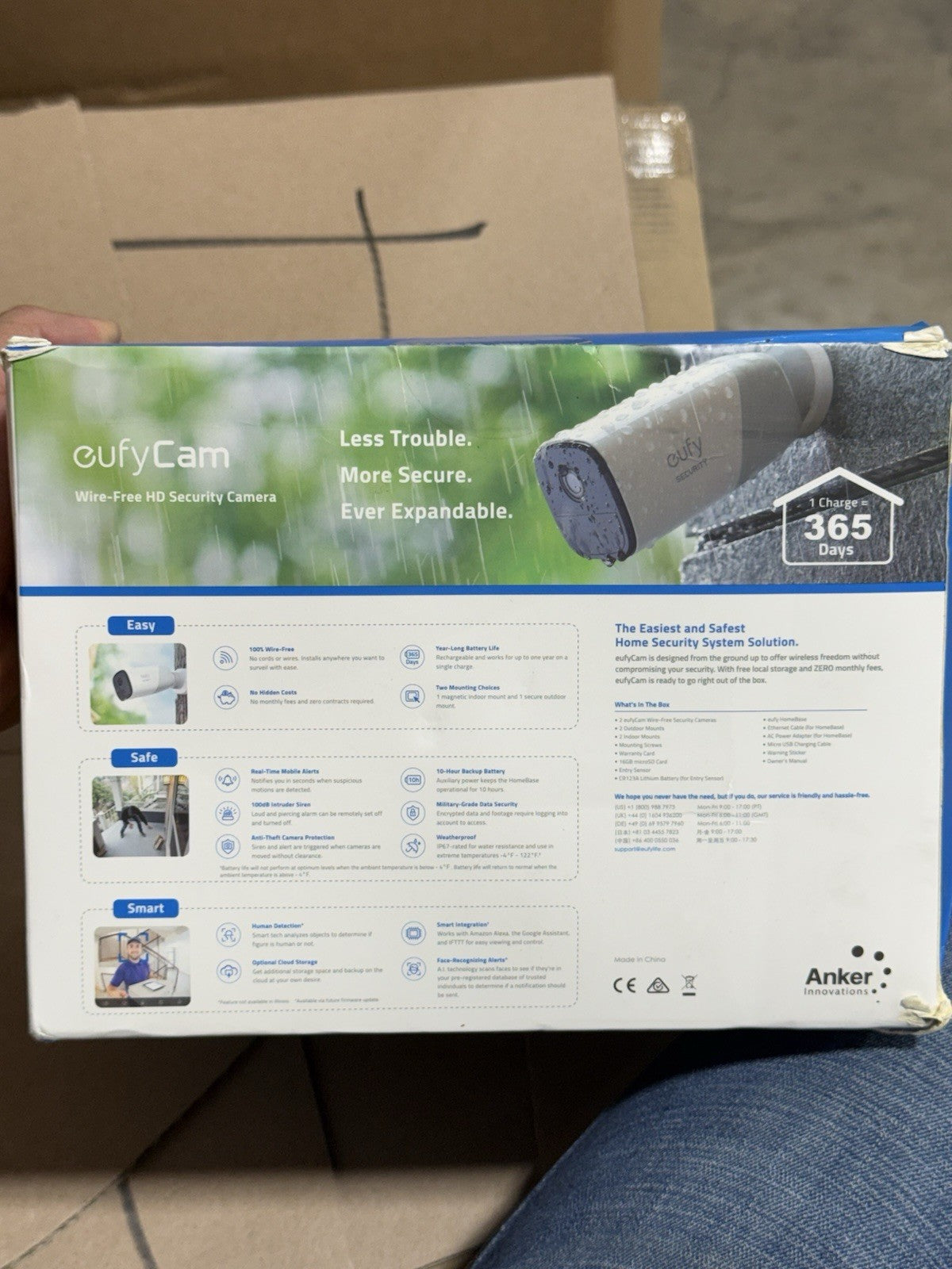 Eufy Wireless Security Cameras 2Pk Kit