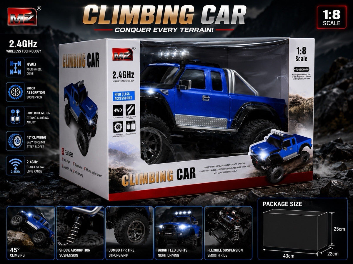 CARSON RC models, PICKUP CRAWLER  2.4G 100% RTR BLUE , RC MODEL