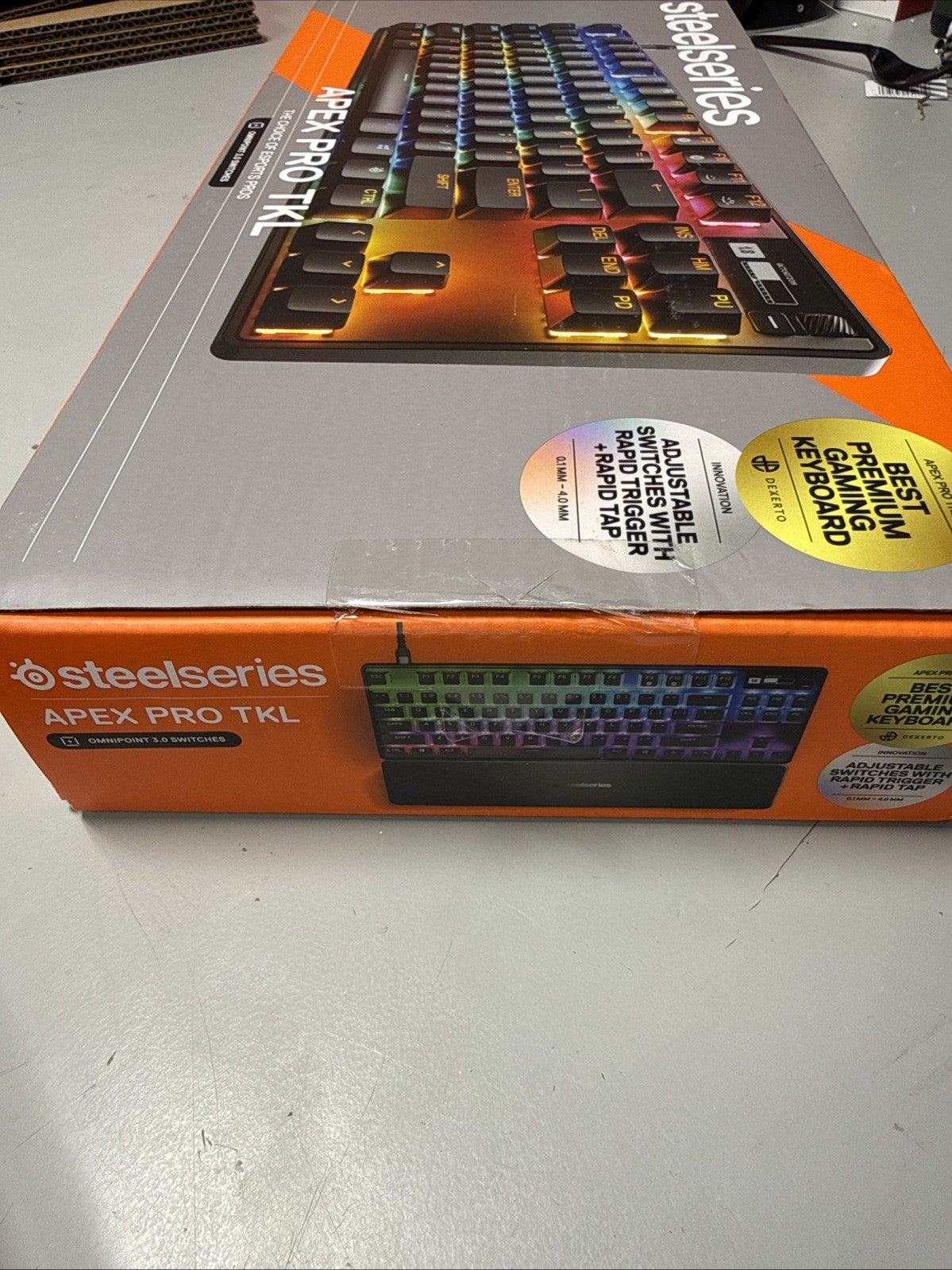 SteelSeries Apex Pro TKL Gen 3 RGB Gaming Keyboard