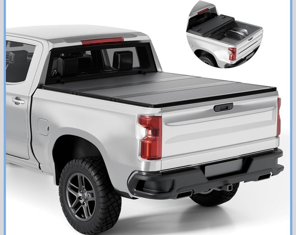 Fold Truck Bed Covers Fits 2007-2026 Chevy Silverado/Sierra 1500