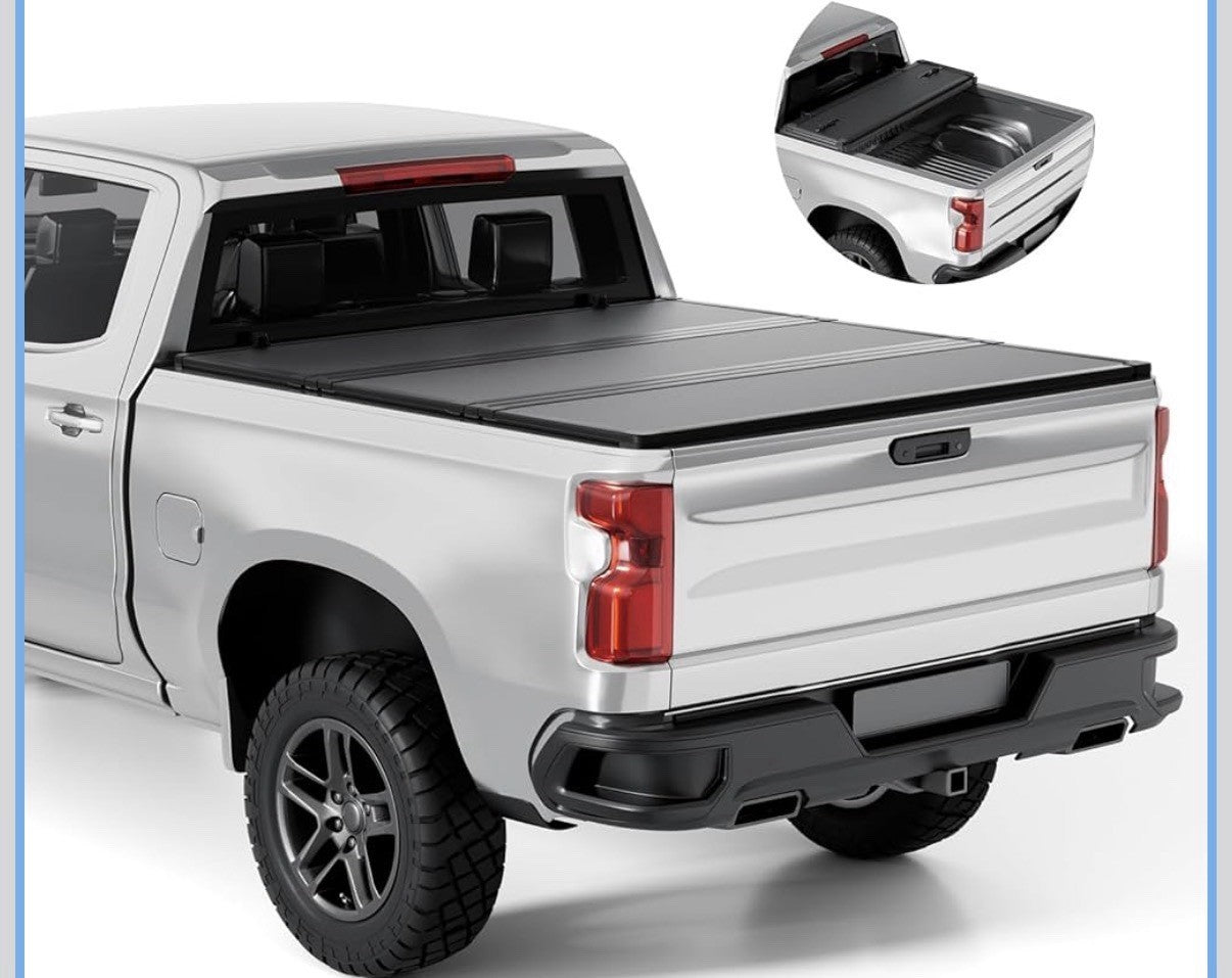 Fold Truck Bed Covers Fits 2007-2026 Chevy Silverado/Sierra 1500