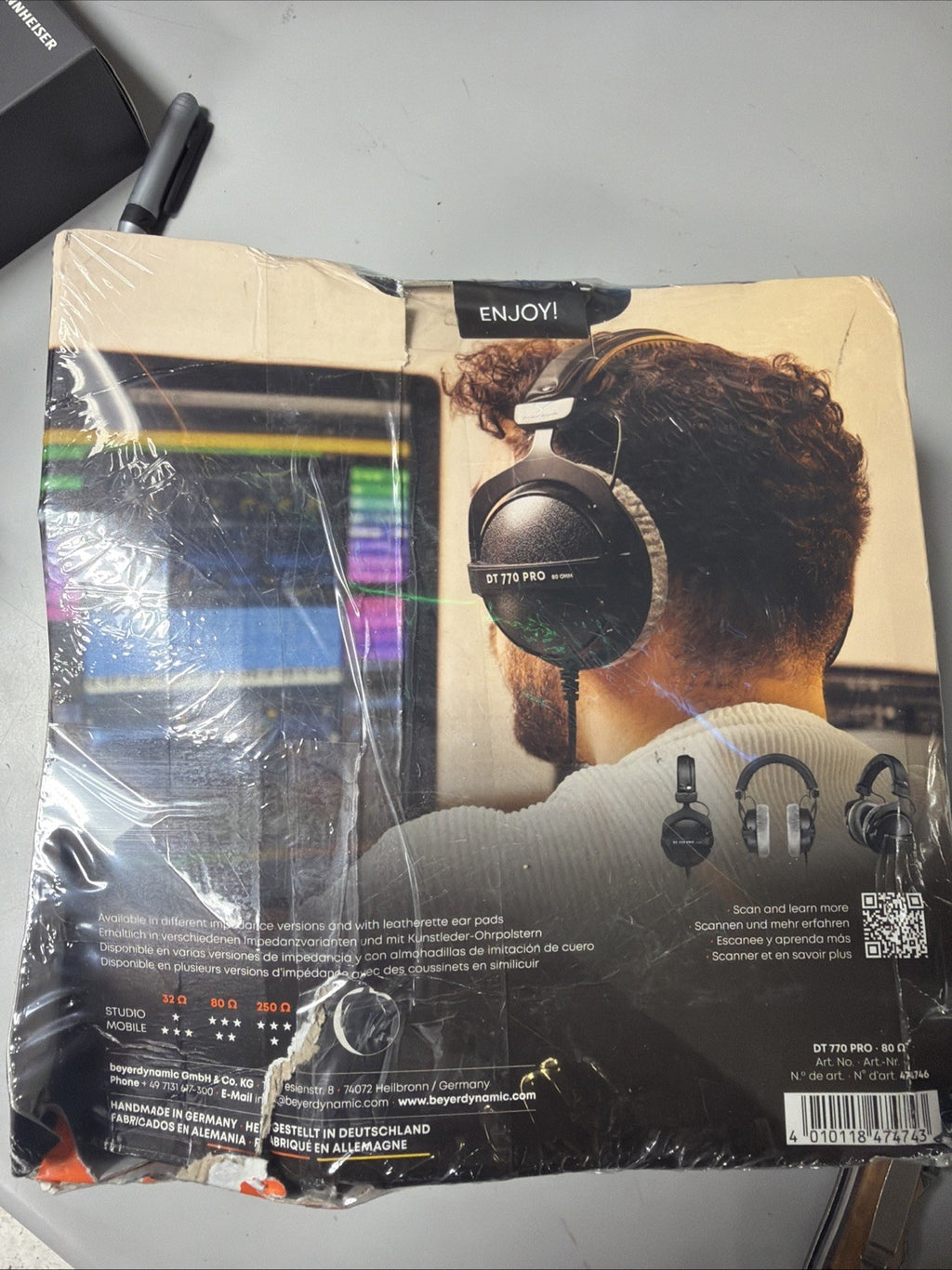 Beyerdynamic DT 770 PRO 80 Ohm Studio Headphones