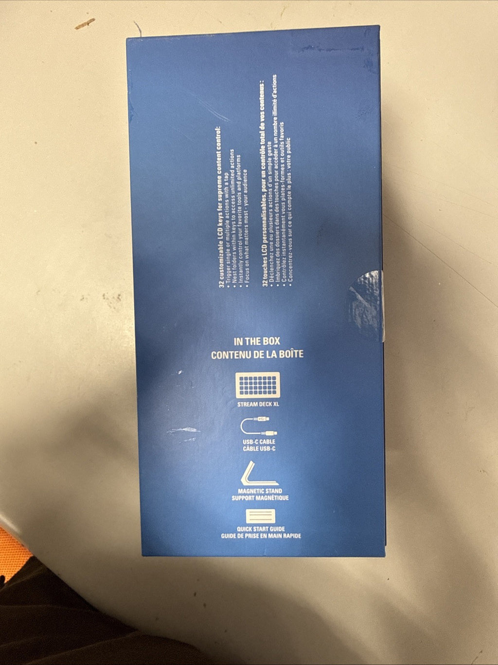 Elgato - Stream Deck XL Wired Keypad with Back Lighting - Brand New