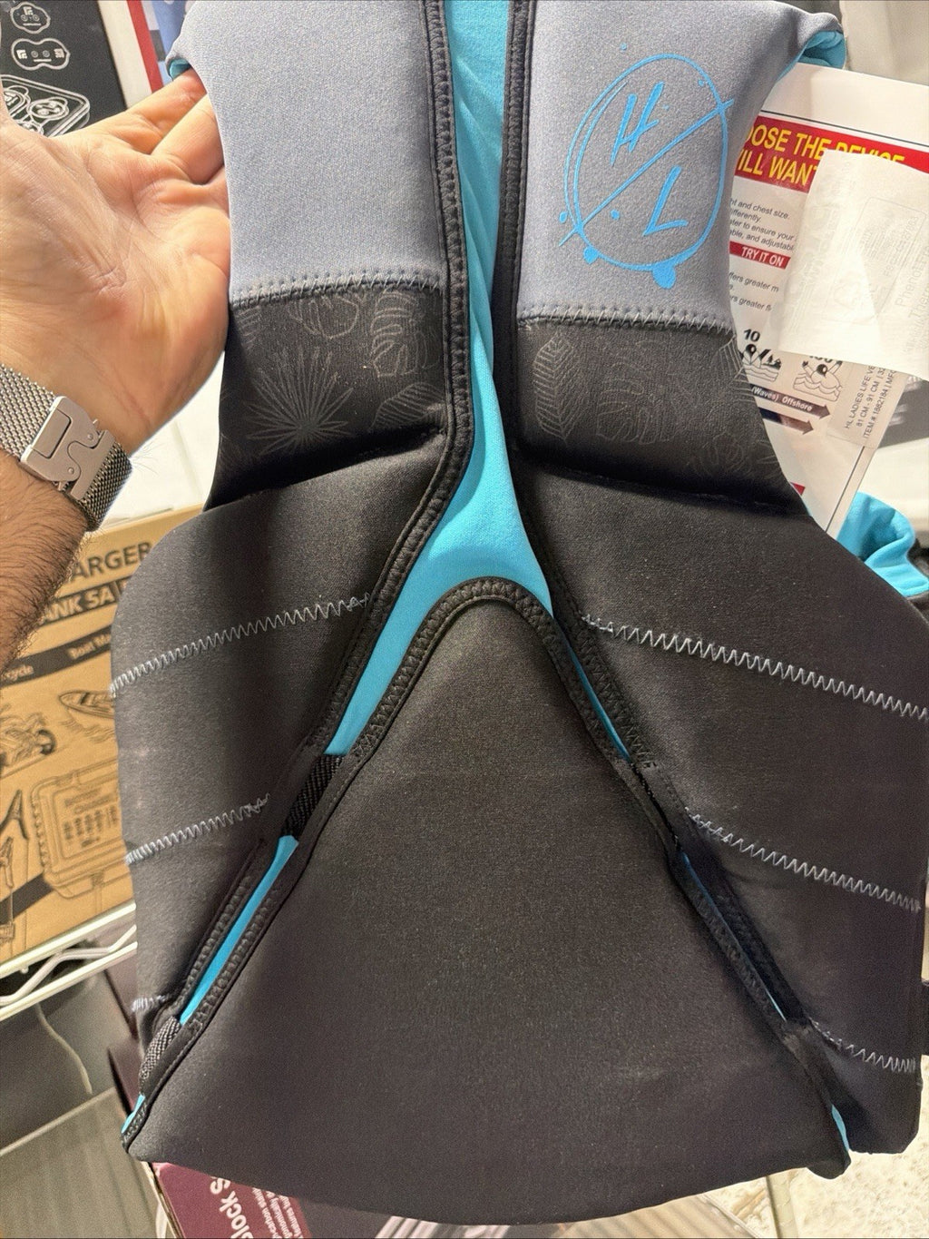Hyperlite Prime (Blue/Black) Life Jacket