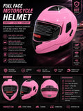 Sanqing Motorcycle Helmet CH-103 DOT FMVSS NO.218 CERTIFIED Full Face New Medium