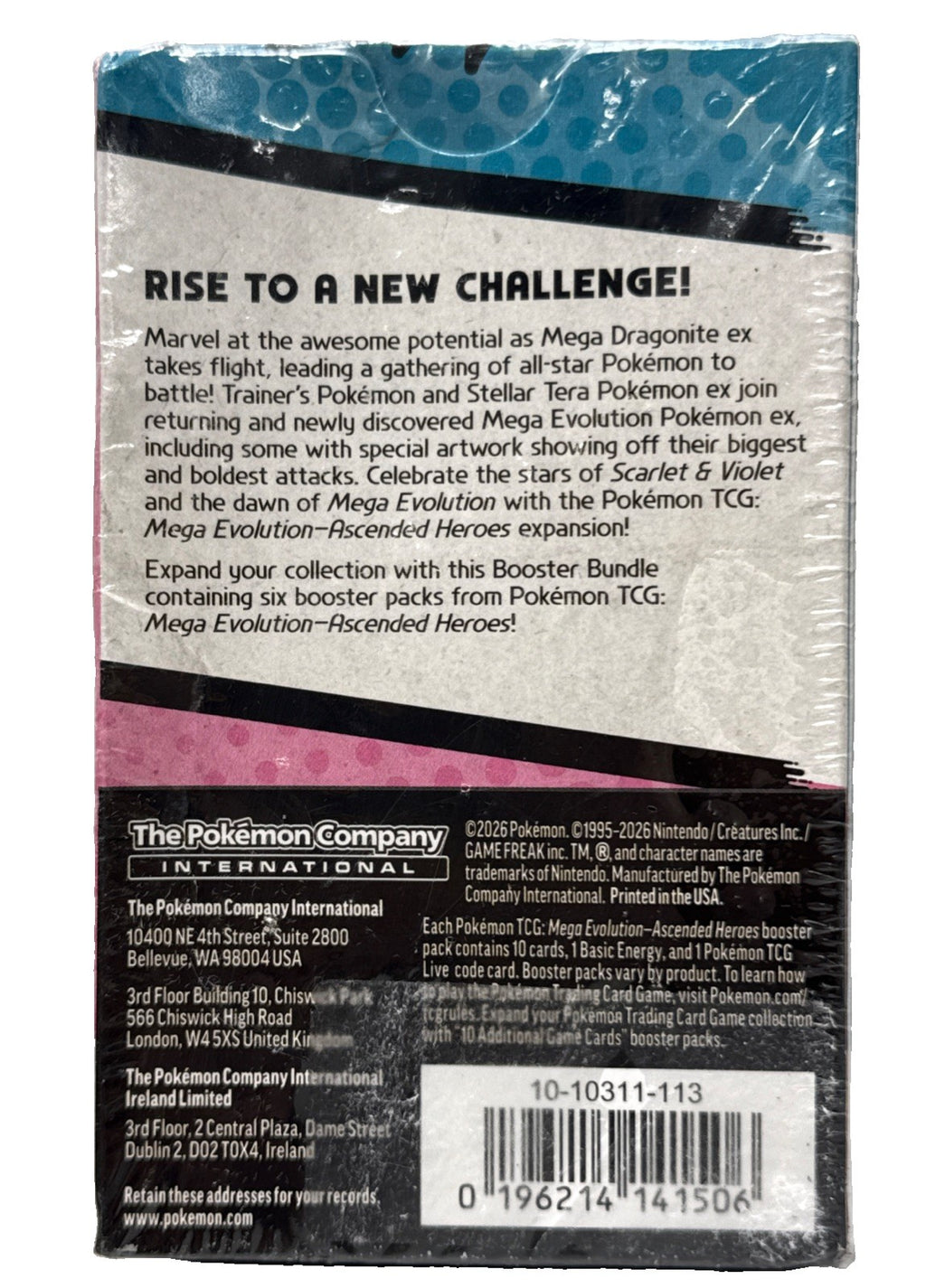 Pokemon Ascended Heroes ME2.5 Booster Bundle