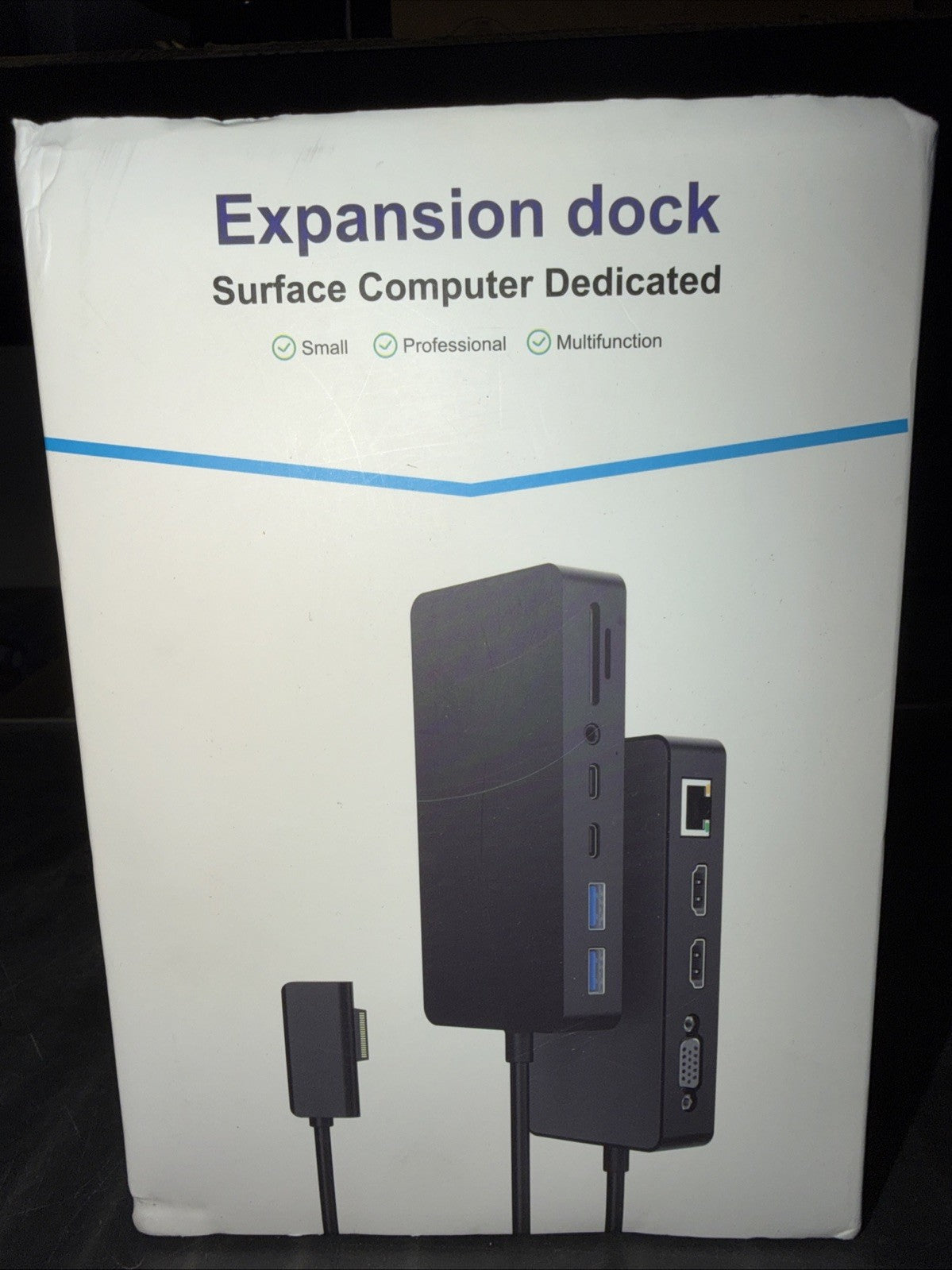 Expansion Dock and charger for Microsoft Surface $158 on amzn