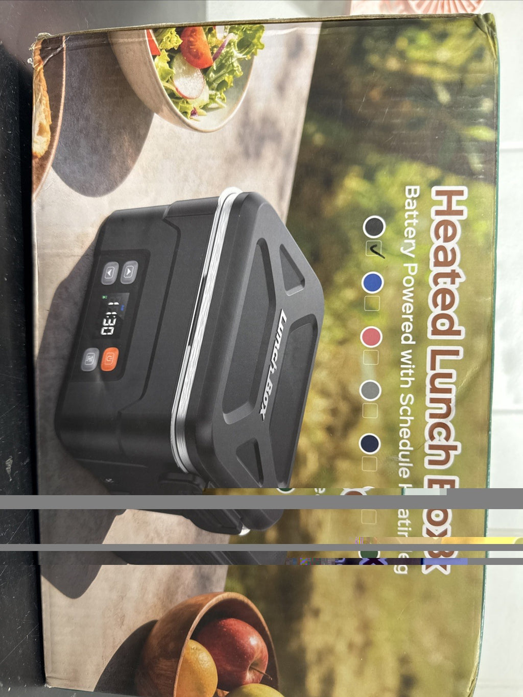 East Oak Cordless Electric Lunch Box for Adults