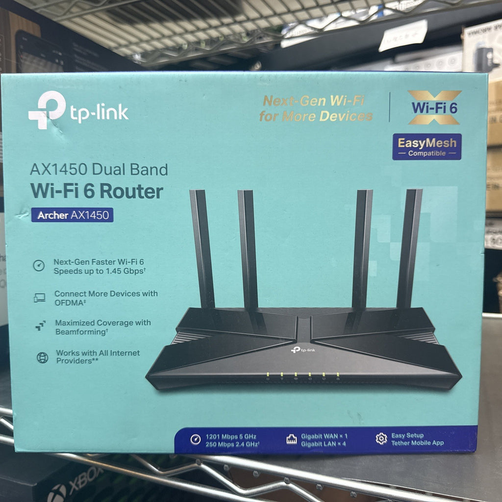 TP-Link Archer AX1450 WiFi 6 Dual-Band Wireless Router *BRAND NEW*