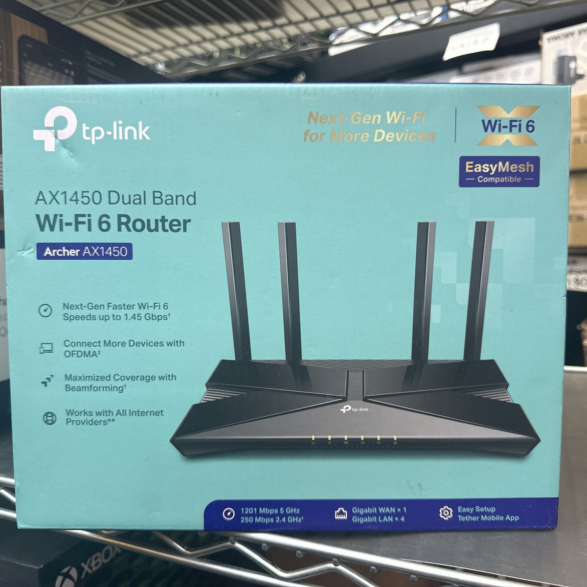 TP-Link Archer AX1450 WiFi 6 Dual-Band Wireless Router *BRAND NEW*