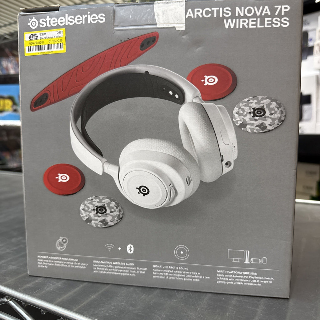 New SteelSeries Arctis Nova 7P Wireless Camo HS31 Wireless Gaming Headset