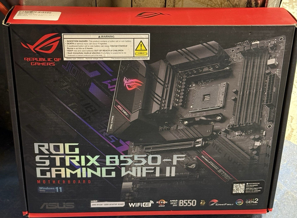 Asus Rog Strix B550-F Gaming Motherboard WIFI  New