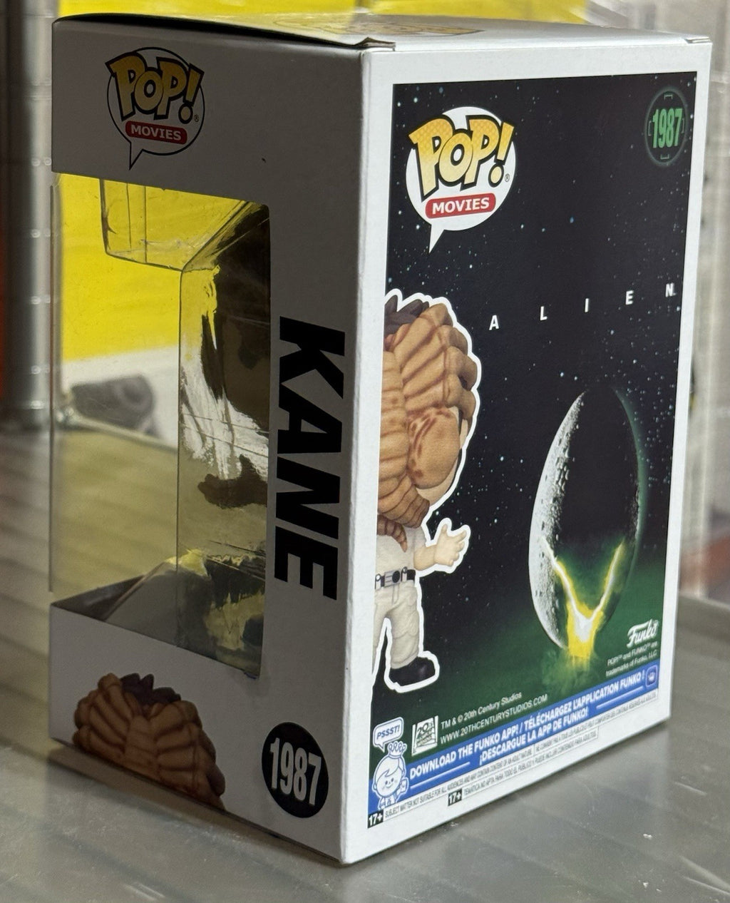 Funko Pop! Alien - Kane with Face Hugger #1987 (Common) with Protector - New