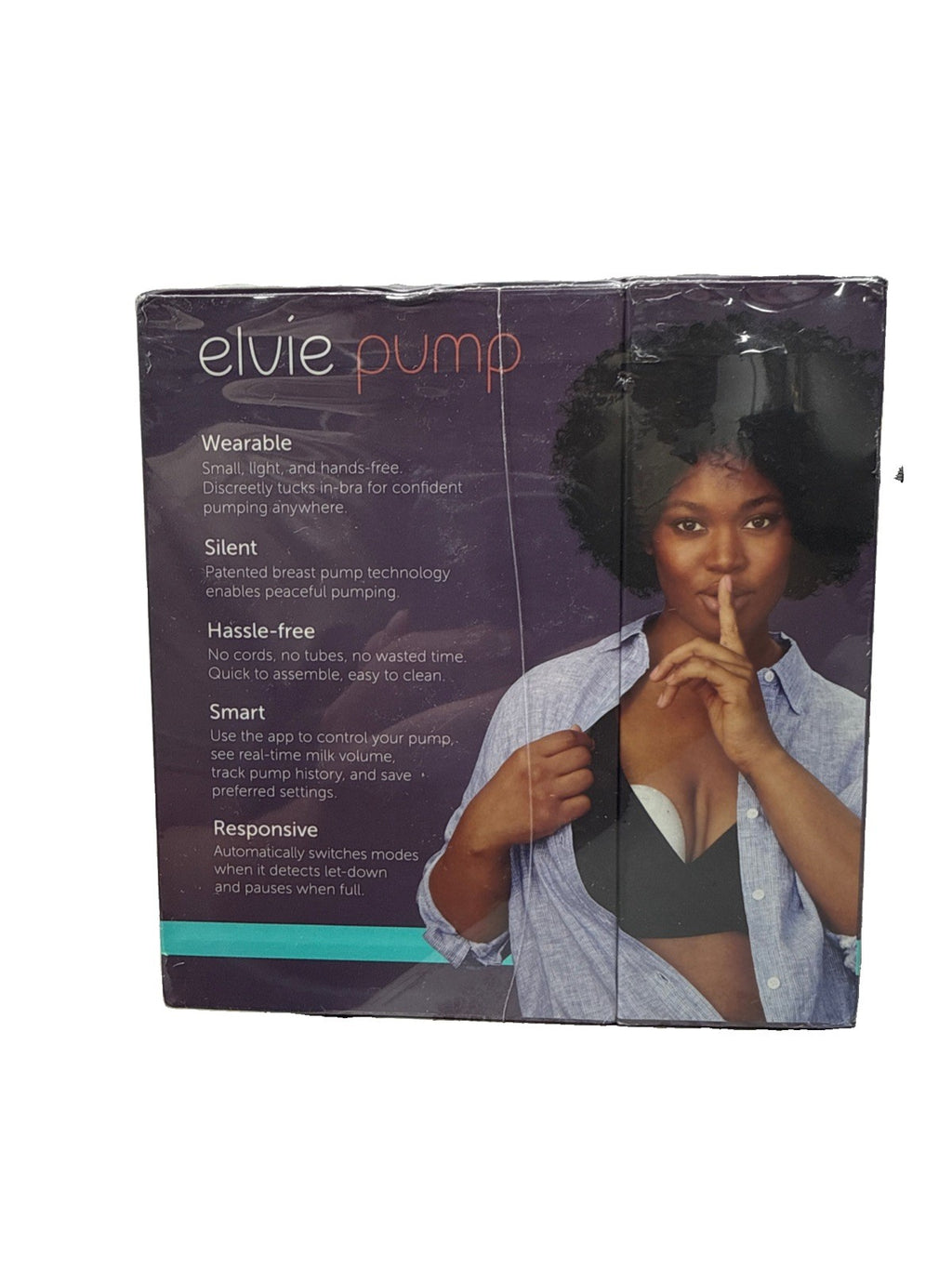 Brand NEW Elvie Pump EP01 Double Wearable Electric Breast Pump, Sealed