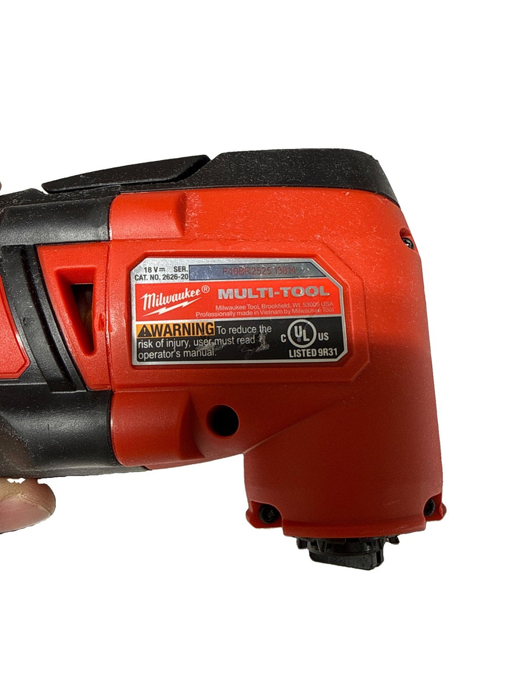 Milwaukee M18 18-Volt  Multi-Tool (Tool-Only) 2626-20